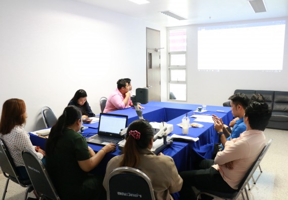 ภาพกิจกรรม คณะวิทยาศาสตร์และเทคโนโลยี จัดประชุมการจัดทำรายงานการวางระบบการควบคุมภายใน ประจำปีงบประมาณ 2561