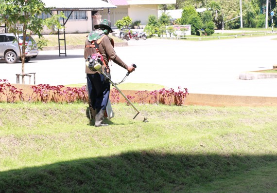 ภาพกิจกรรม คณะวิทยาศาสตร์และเทคโนโลยี จัดกิจกรรม Big Cleaning Day ทำลายแหล่งเพาะพันธ์ลูกน้ำยุงลายภายในหน่วยงาน