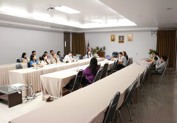 ภาพกิจกรรม คณะวิทยาศาสตร์และเทคโนโลยี จัดประชุมจัดทำแผนปฏิบัติงานหลักสูตรและหารือแนวทางการจัดงานสัปดาห์วิทยาศาสตร์