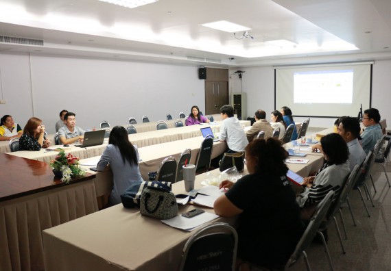 ภาพกิจกรรม คณะวิทยาศาสตร์และเทคโนโลยี จัดประชุมจัดทำแผนปฏิบัติงานหลักสูตรและหารือแนวทางการจัดงานสัปดาห์วิทยาศาสตร์