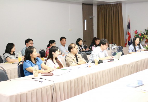 ภาพกิจกรรม คณะวิทยาศาสตร์และเทคโนโลยี จัดประชุมจัดทำแผนปฏิบัติงานหลักสูตรและหารือแนวทางการจัดงานสัปดาห์วิทยาศาสตร์