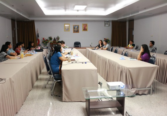 ภาพกิจกรรม คณะวิทยาศาสตร์และเทคโนโลยี จัดประชุมจัดทำแผนปฏิบัติงานหลักสูตรและหารือแนวทางการจัดงานสัปดาห์วิทยาศาสตร์