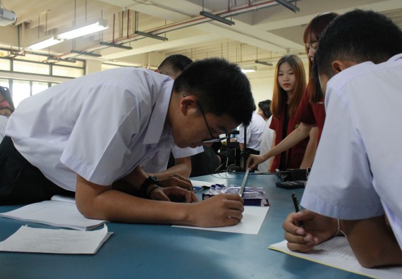 ภาพกิจกรรม คณะวิทยาศาสตร์และเทคโนโลยี จัดค่ายพัฒนาศักยภาพการเรียนรู้ของนักเรียนห้องเรียนพิเศษ
