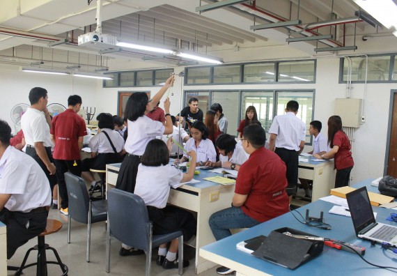 ภาพกิจกรรม คณะวิทยาศาสตร์และเทคโนโลยี จัดค่ายพัฒนาศักยภาพการเรียนรู้ของนักเรียนห้องเรียนพิเศษ