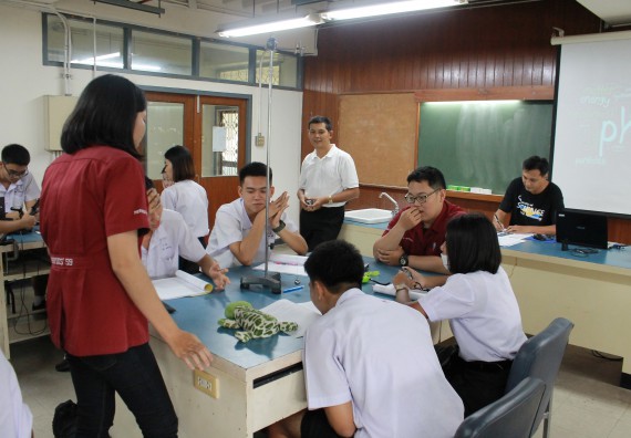 ภาพกิจกรรม คณะวิทยาศาสตร์และเทคโนโลยี จัดค่ายพัฒนาศักยภาพการเรียนรู้ของนักเรียนห้องเรียนพิเศษ