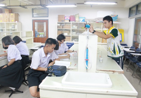 ภาพกิจกรรม คณะวิทยาศาสตร์และเทคโนโลยี จัดค่ายพัฒนาศักยภาพการเรียนรู้ของนักเรียนห้องเรียนพิเศษ