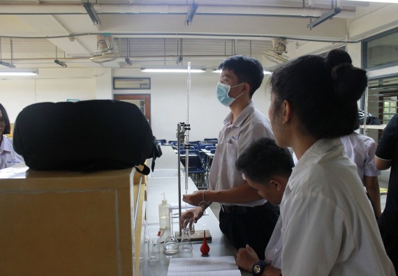 ภาพกิจกรรม คณะวิทยาศาสตร์และเทคโนโลยี จัดค่ายพัฒนาศักยภาพการเรียนรู้ของนักเรียนห้องเรียนพิเศษ