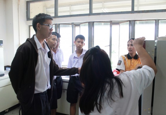 ภาพกิจกรรม คณะวิทยาศาสตร์และเทคโนโลยี จัดค่ายพัฒนาศักยภาพการเรียนรู้ของนักเรียนห้องเรียนพิเศษ