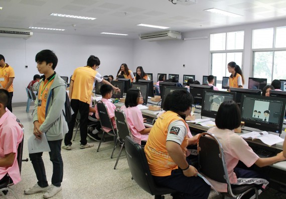 ภาพกิจกรรม คณะวิทยาศาสตร์และเทคโนโลยี จัดค่ายพัฒนาศักยภาพการเรียนรู้ของนักเรียนห้องเรียนพิเศษ