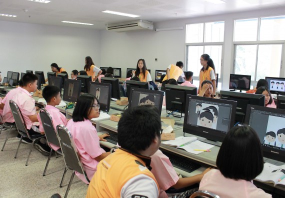 ภาพกิจกรรม คณะวิทยาศาสตร์และเทคโนโลยี จัดค่ายพัฒนาศักยภาพการเรียนรู้ของนักเรียนห้องเรียนพิเศษ