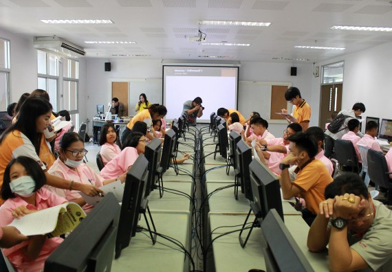 ภาพกิจกรรม คณะวิทยาศาสตร์และเทคโนโลยี จัดค่ายพัฒนาศักยภาพการเรียนรู้ของนักเรียนห้องเรียนพิเศษ