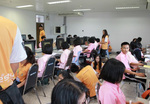 ภาพกิจกรรม คณะวิทยาศาสตร์และเทคโนโลยี จัดค่ายพัฒนาศักยภาพการเรียนรู้ของนักเรียนห้องเรียนพิเศษ