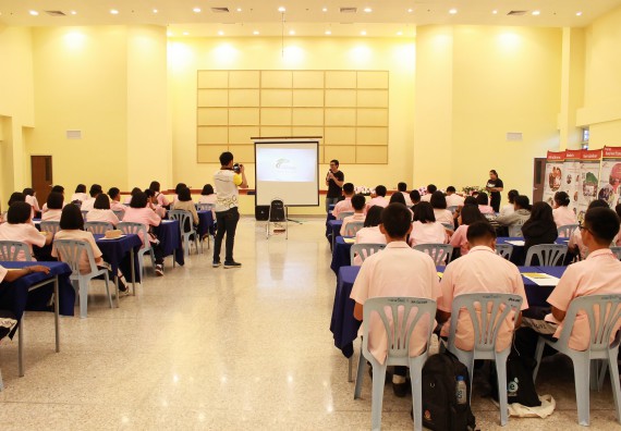 ภาพกิจกรรม คณะวิทยาศาสตร์และเทคโนโลยี จัดค่ายพัฒนาศักยภาพการเรียนรู้ของนักเรียนห้องเรียนพิเศษ