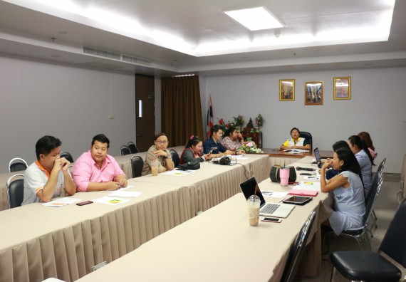 ภาพกิจกรรม คณะวิทยาศาสตร์และเทคโนโลยี จัดประชุมจัดทำรายงานการบริหารความเสี่ยงของหน่วยงาน ประจำปีงบประมาณ 2562