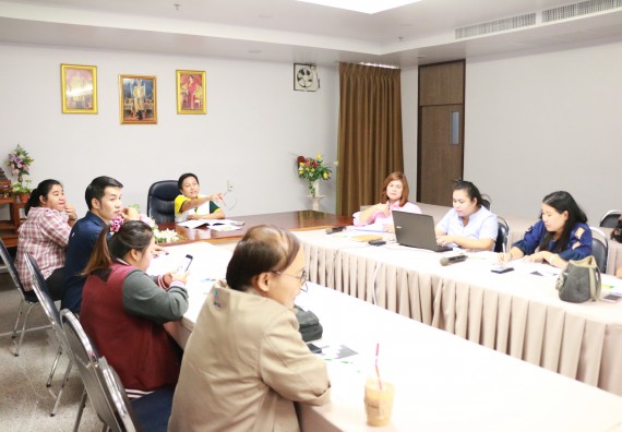 ภาพกิจกรรม คณะวิทยาศาสตร์และเทคโนโลยี จัดประชุมจัดทำรายงานการบริหารความเสี่ยงของหน่วยงาน ประจำปีงบประมาณ 2562