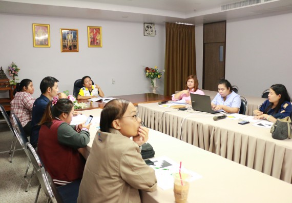 ภาพกิจกรรม คณะวิทยาศาสตร์และเทคโนโลยี จัดประชุมจัดทำรายงานการบริหารความเสี่ยงของหน่วยงาน ประจำปีงบประมาณ 2562