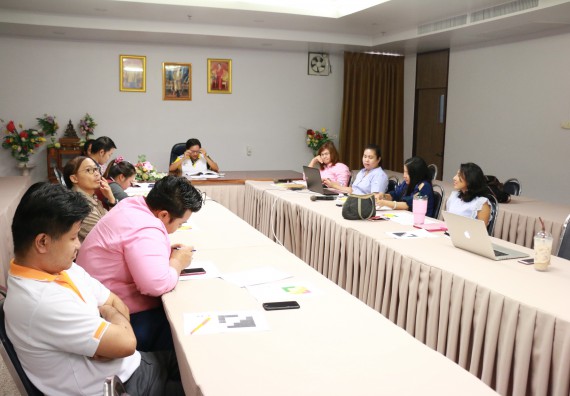 ภาพกิจกรรม คณะวิทยาศาสตร์และเทคโนโลยี จัดประชุมจัดทำรายงานการบริหารความเสี่ยงของหน่วยงาน ประจำปีงบประมาณ 2562