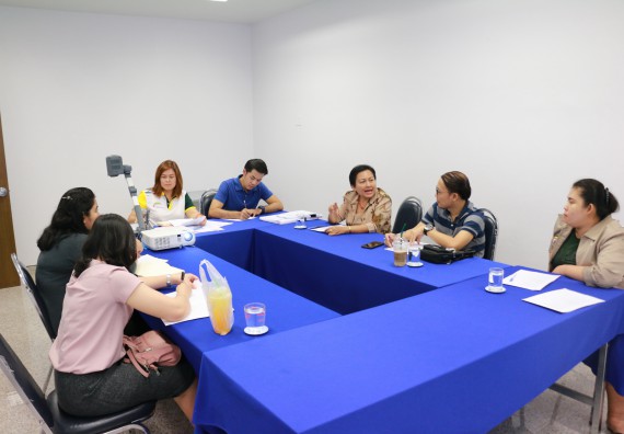 ภาพกิจกรรม คณะวิทยาศาสตร์และเทคโนโลยี จัดประชุมการดำเนินงานของคณะวิทยาศาสตร์และเทคโนโลยี