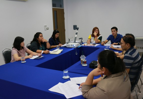 ภาพกิจกรรม คณะวิทยาศาสตร์และเทคโนโลยี จัดประชุมการดำเนินงานของคณะวิทยาศาสตร์และเทคโนโลยี