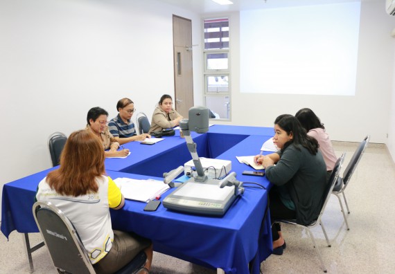 ภาพกิจกรรม คณะวิทยาศาสตร์และเทคโนโลยี จัดประชุมการดำเนินงานของคณะวิทยาศาสตร์และเทคโนโลยี