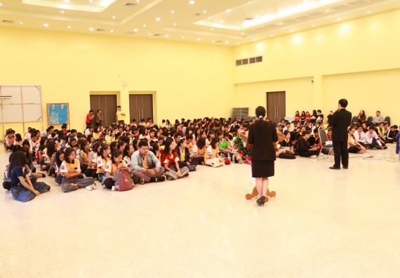 ภาพกิจกรรม คณะวิทยาศาสตร์และเทคโนโลยี จัดกิจกรรมวิเทศสัมพันธ์สัญจร เพื่อประชาสัมพันธ์กิจกรรมอาเซียนศึกษา