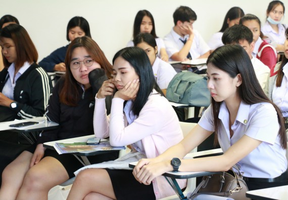 ภาพกิจกรรม คณะวิทยาศาสตร์และเทคโนโลยี จัดกิจกรรมสัมมนาก่อนฝึกประสบการณ์วิชาชีพ