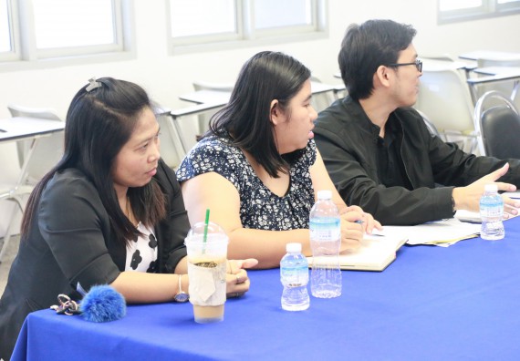 ภาพกิจกรรม คณะวิทยาศาสตร์และเทคโนโลยี จัดประชุม เรื่อง การจัดค่ายวิทยาศาสตร์โรงเรียนสาธิตฯ