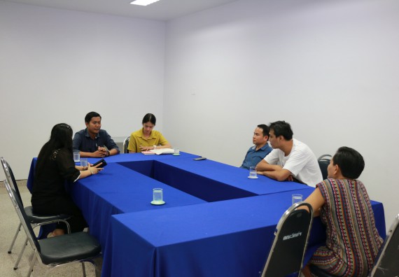 ภาพกิจกรรม คณะวิทยาศาสตร์และเทคโนโลยี  จัดการแลกเปลี่ยนข้อมูลหรือขอรับคำปรึกษาการจดอนุสิทธิบัตร สิทธิบัตร จากผลงานวิชาการหรืองานวิจัยฯ