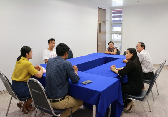 ภาพกิจกรรม คณะวิทยาศาสตร์และเทคโนโลยี  จัดการแลกเปลี่ยนข้อมูลหรือขอรับคำปรึกษาการจดอนุสิทธิบัตร สิทธิบัตร จากผลงานวิชาการหรืองานวิจัยฯ