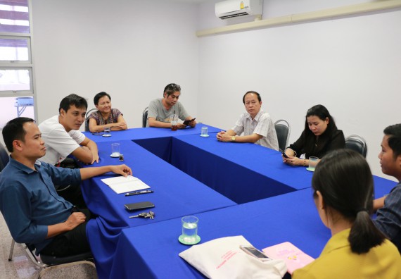 ภาพกิจกรรม คณะวิทยาศาสตร์และเทคโนโลยี  จัดการแลกเปลี่ยนข้อมูลหรือขอรับคำปรึกษาการจดอนุสิทธิบัตร สิทธิบัตร จากผลงานวิชาการหรืองานวิจัยฯ