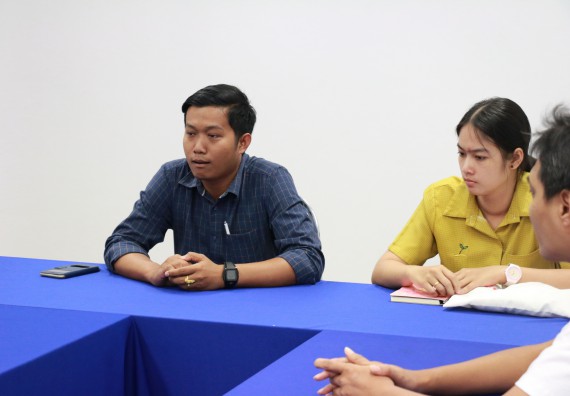 ภาพกิจกรรม คณะวิทยาศาสตร์และเทคโนโลยี  จัดการแลกเปลี่ยนข้อมูลหรือขอรับคำปรึกษาการจดอนุสิทธิบัตร สิทธิบัตร จากผลงานวิชาการหรืองานวิจัยฯ