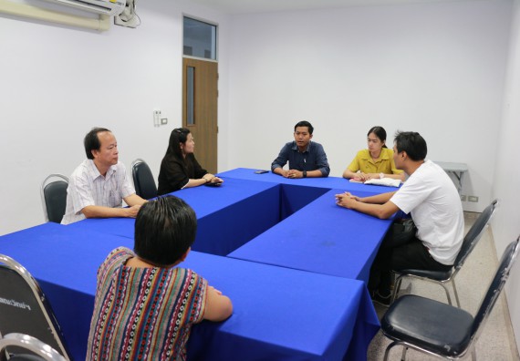 ภาพกิจกรรม คณะวิทยาศาสตร์และเทคโนโลยี  จัดการแลกเปลี่ยนข้อมูลหรือขอรับคำปรึกษาการจดอนุสิทธิบัตร สิทธิบัตร จากผลงานวิชาการหรืองานวิจัยฯ