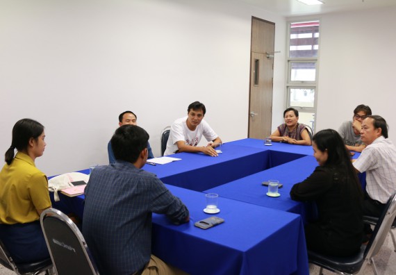 ภาพกิจกรรม คณะวิทยาศาสตร์และเทคโนโลยี  จัดการแลกเปลี่ยนข้อมูลหรือขอรับคำปรึกษาการจดอนุสิทธิบัตร สิทธิบัตร จากผลงานวิชาการหรืองานวิจัยฯ