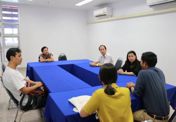 ภาพกิจกรรม คณะวิทยาศาสตร์และเทคโนโลยี  จัดการแลกเปลี่ยนข้อมูลหรือขอรับคำปรึกษาการจดอนุสิทธิบัตร สิทธิบัตร จากผลงานวิชาการหรืองานวิจัยฯ