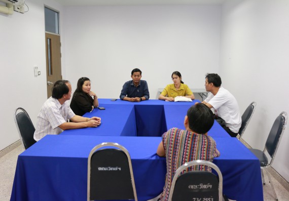 ภาพกิจกรรม คณะวิทยาศาสตร์และเทคโนโลยี  จัดการแลกเปลี่ยนข้อมูลหรือขอรับคำปรึกษาการจดอนุสิทธิบัตร สิทธิบัตร จากผลงานวิชาการหรืองานวิจัยฯ