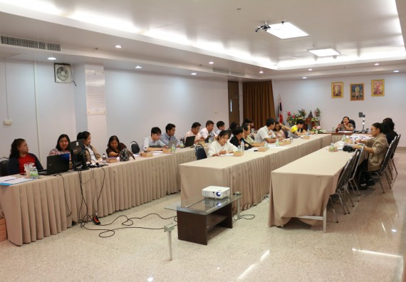 ภาพกิจกรรม คณะวิทยาศาสตร์และเทคโนโลยี จัดประชุมอาจารย์ประจำคณะวิทยาศาสตร์และเทคโนโลยี ครั้งที่ 2/2561