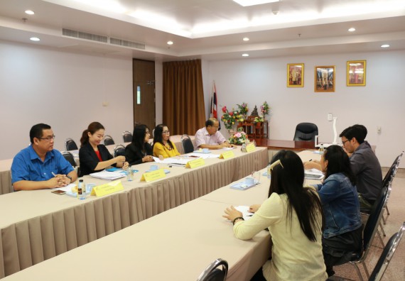 ภาพกิจกรรม คณะวิทยาศาสตร์และเทคโนโลยี เข้าร่วมตรวจสอบประเมินผลการวางระบบการควบคุมภายใน ประจำปีงบประมาณ พ.ศ.2561