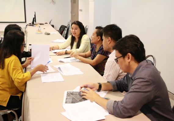 ภาพกิจกรรม คณะวิทยาศาสตร์และเทคโนโลยี เข้าร่วมตรวจสอบประเมินผลการวางระบบการควบคุมภายใน ประจำปีงบประมาณ พ.ศ.2561