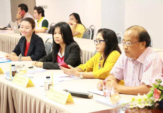 ภาพกิจกรรม คณะวิทยาศาสตร์และเทคโนโลยี เข้าร่วมตรวจสอบประเมินผลการวางระบบการควบคุมภายใน ประจำปีงบประมาณ พ.ศ.2561