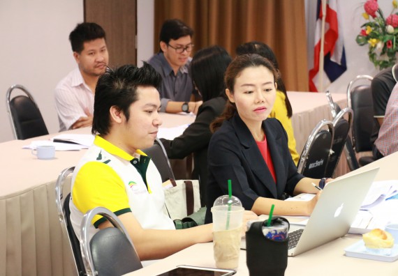 ภาพกิจกรรม คณะวิทยาศาสตร์และเทคโนโลยี เข้าร่วมตรวจสอบประเมินผลการวางระบบการควบคุมภายใน ประจำปีงบประมาณ พ.ศ.2561