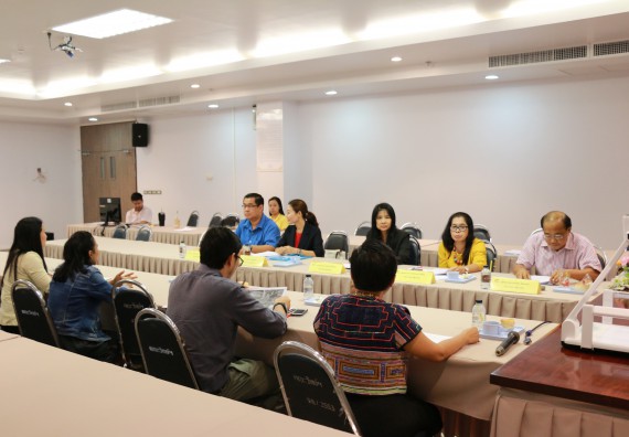 ภาพกิจกรรม คณะวิทยาศาสตร์และเทคโนโลยี เข้าร่วมตรวจสอบประเมินผลการวางระบบการควบคุมภายใน ประจำปีงบประมาณ พ.ศ.2561