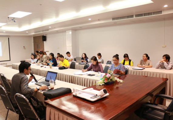 ภาพกิจกรรม คณะวิทยาศาสตร์และเทคโนโลยี เข้าร่วมการกำกับติดตามการดำเนินงานตามองค์ประกอบการประกันคุณภาพการศึกษาของหลักสูตรและคณะ ภาคการศึกษา 1/2561