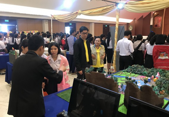 ภาพกิจกรรม คณะวิทยาศาสตร์และเทคโนโลยี เข้าร่วมงานนิทรรศการราชภัฏกำแพงเพชรวิชาการ ครั้งที่ 15 