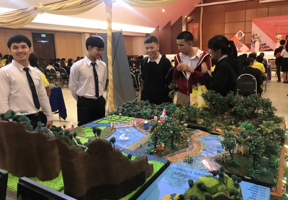 ภาพกิจกรรม คณะวิทยาศาสตร์และเทคโนโลยี เข้าร่วมงานนิทรรศการราชภัฏกำแพงเพชรวิชาการ ครั้งที่ 15 