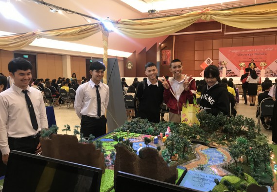 ภาพกิจกรรม คณะวิทยาศาสตร์และเทคโนโลยี เข้าร่วมงานนิทรรศการราชภัฏกำแพงเพชรวิชาการ ครั้งที่ 15 