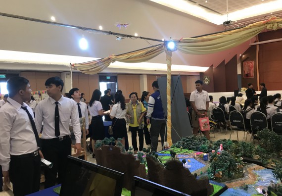 ภาพกิจกรรม คณะวิทยาศาสตร์และเทคโนโลยี เข้าร่วมงานนิทรรศการราชภัฏกำแพงเพชรวิชาการ ครั้งที่ 15 