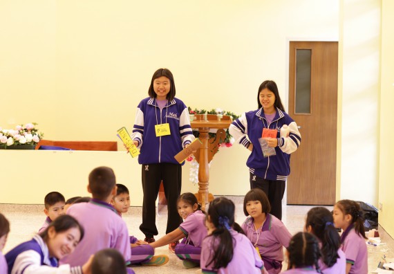 ภาพกิจกรรม คณะวิทยาศาสตร์และเทคโนโลยี จัดค่ายวิทยาศาสตร์โรงเรียนสาธิตฯ