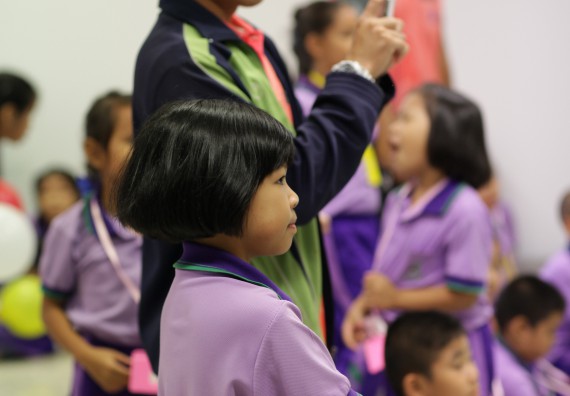 ภาพกิจกรรม คณะวิทยาศาสตร์และเทคโนโลยี จัดค่ายวิทยาศาสตร์โรงเรียนสาธิตฯ