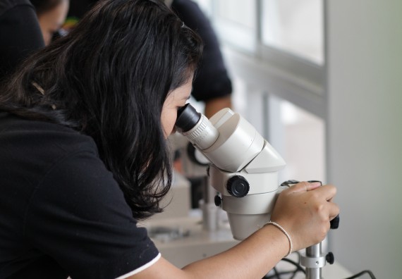 ภาพกิจกรรม คณะวิทยาศาสตร์และเทคโนโลยี จัดค่ายวิทยาศาสตร์โรงเรียนสาธิตฯ