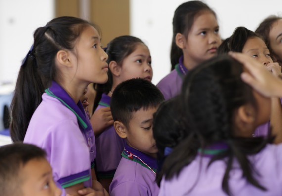 ภาพกิจกรรม คณะวิทยาศาสตร์และเทคโนโลยี จัดค่ายวิทยาศาสตร์โรงเรียนสาธิตฯ